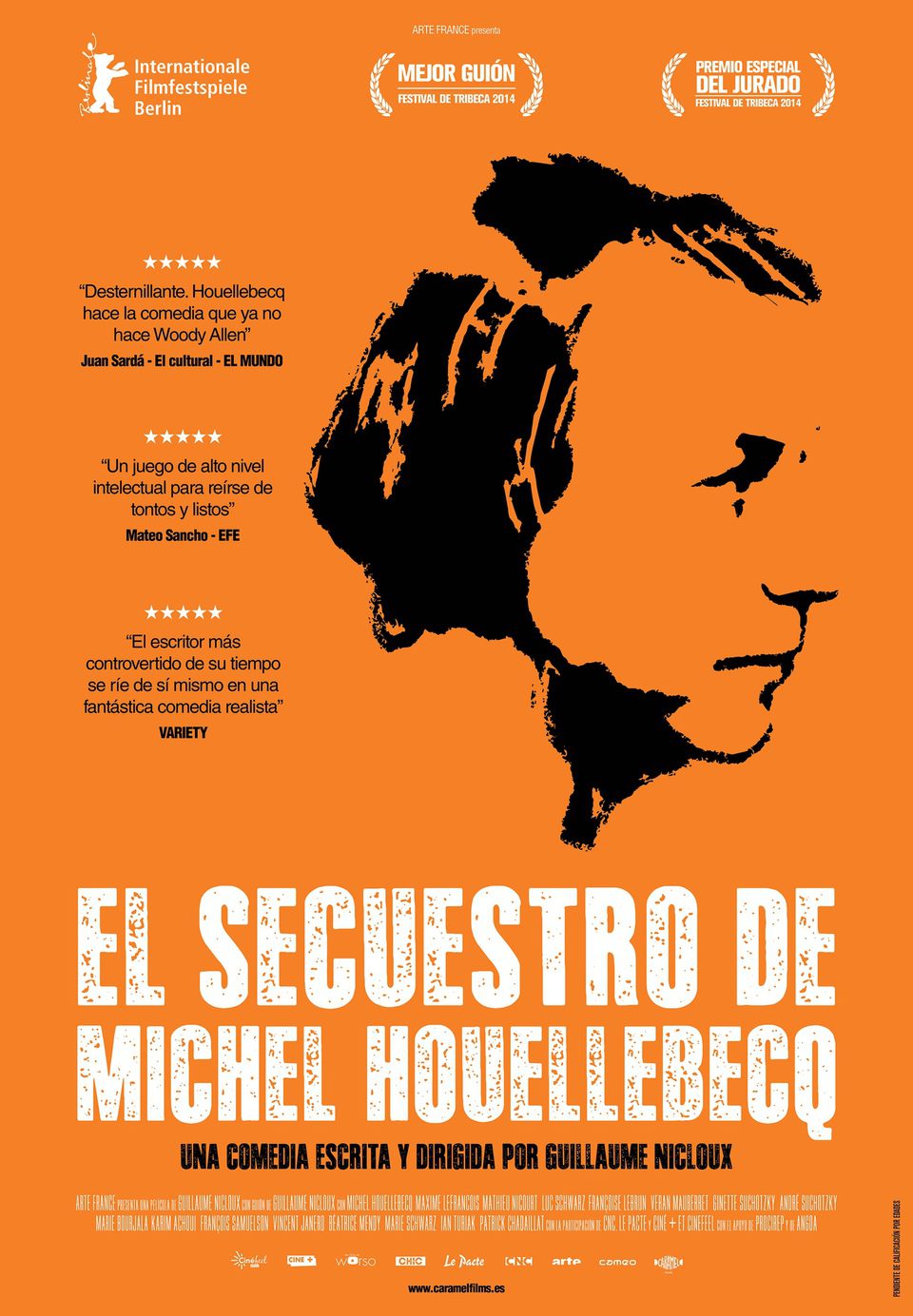 Cartel de El secuestro de Michel Houellebecq - España