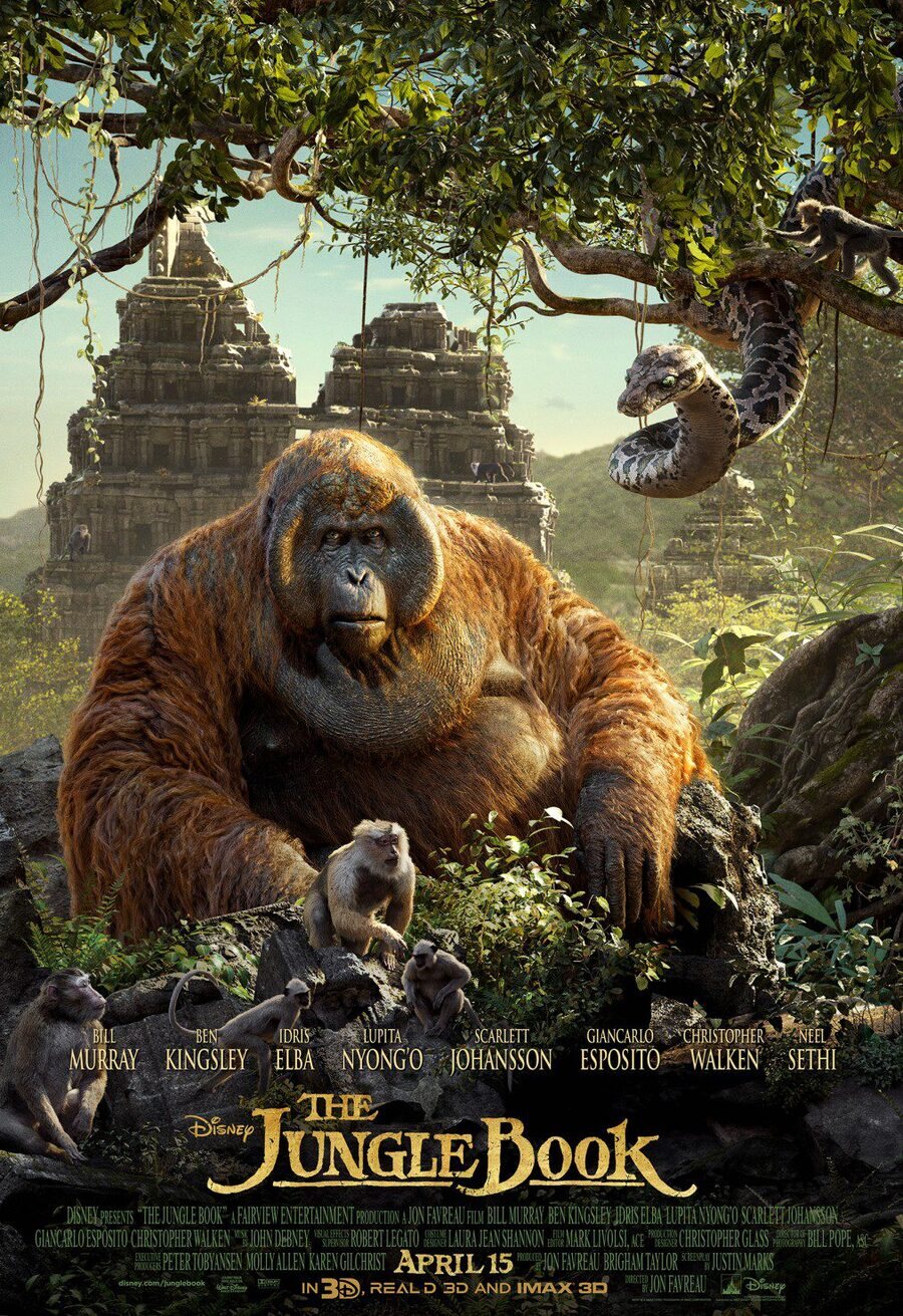 Cartel de El Libro de la Selva - Personajes 1