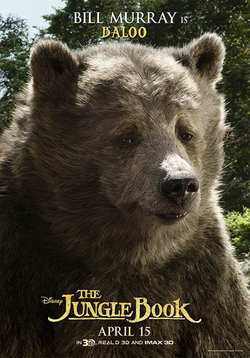 Cartel Baloo de 'El Libro de la Selva'