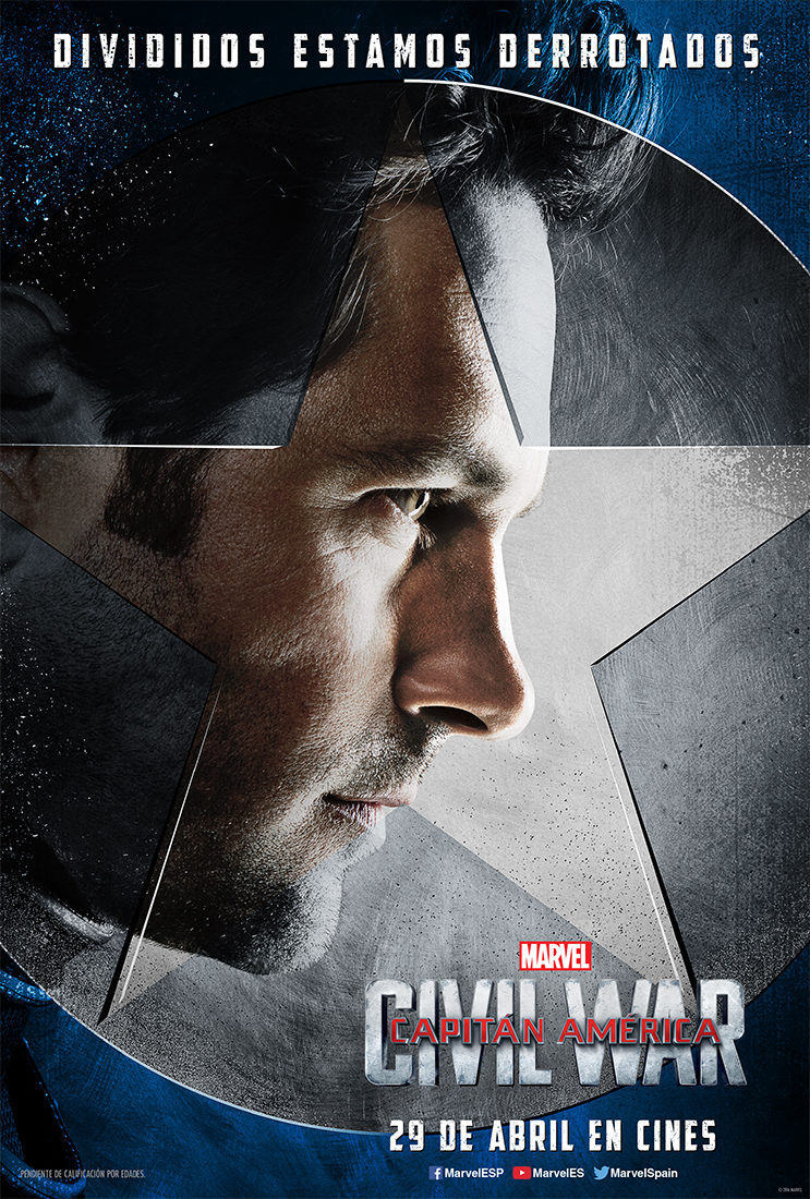 Cartel de Capitán América: Civil War - Hombre Hormiga