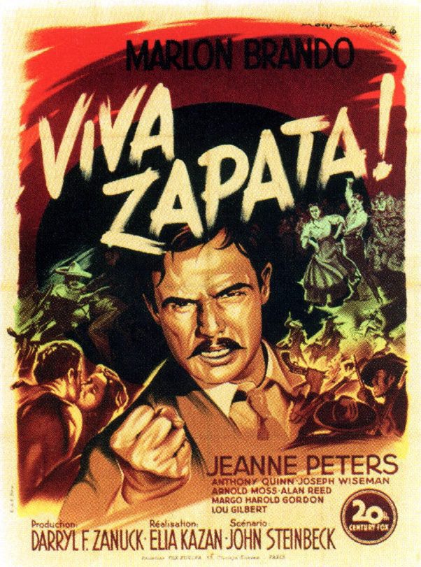 Cartel de ¡Viva Zapata! - Estaods Unidos