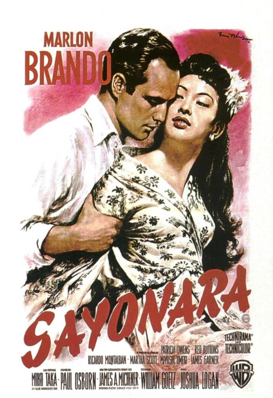 Cartel de Sayonara - Estados unidos