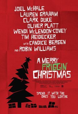 Cartel de Merry Friggin' Christmas