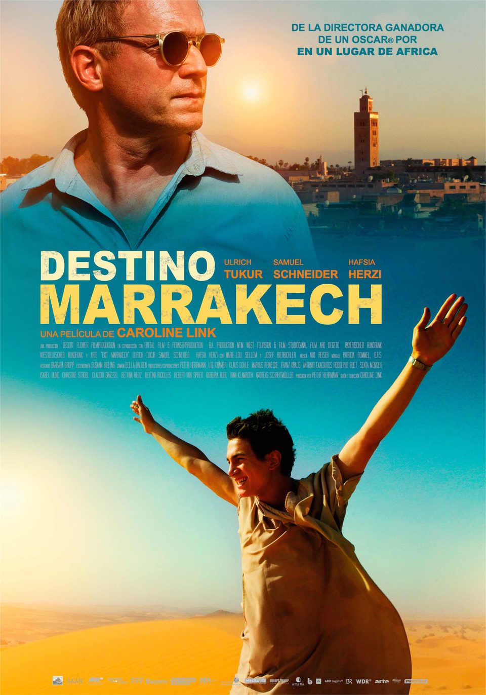 Cartel de Destino Marrakech - España