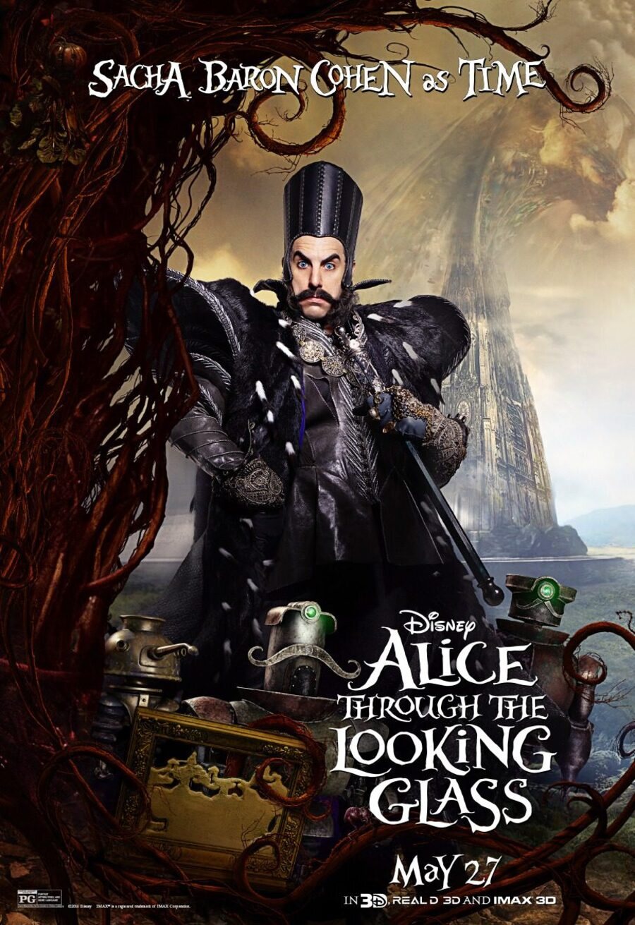 Cartel de Alicia a través del espejo - Sacha Baron Cohen