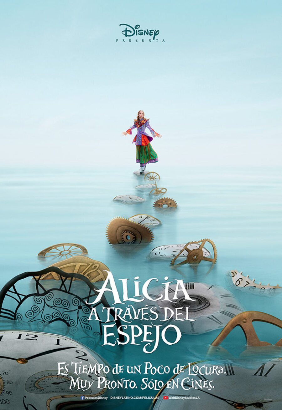 Cartel de Alicia a través del espejo - Latino Alicia