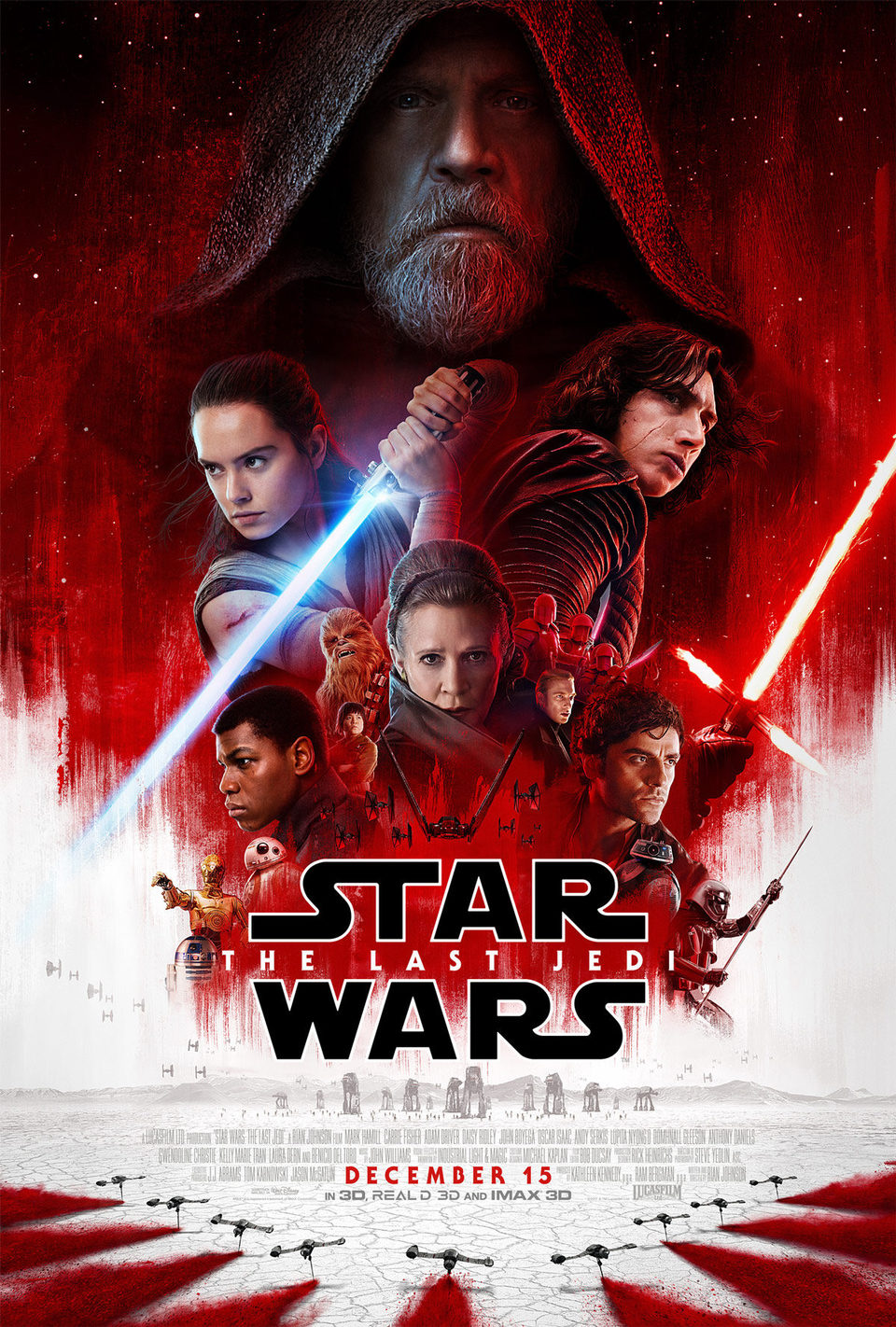 Cartel  de 'Star Wars: Los últimos Jedi'