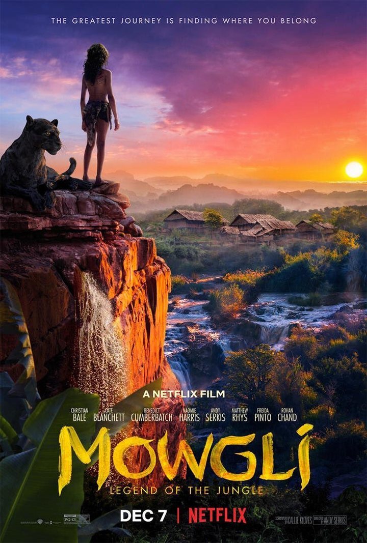 Cartel de Mowgli: La leyenda de la selva - Póster final inglés
