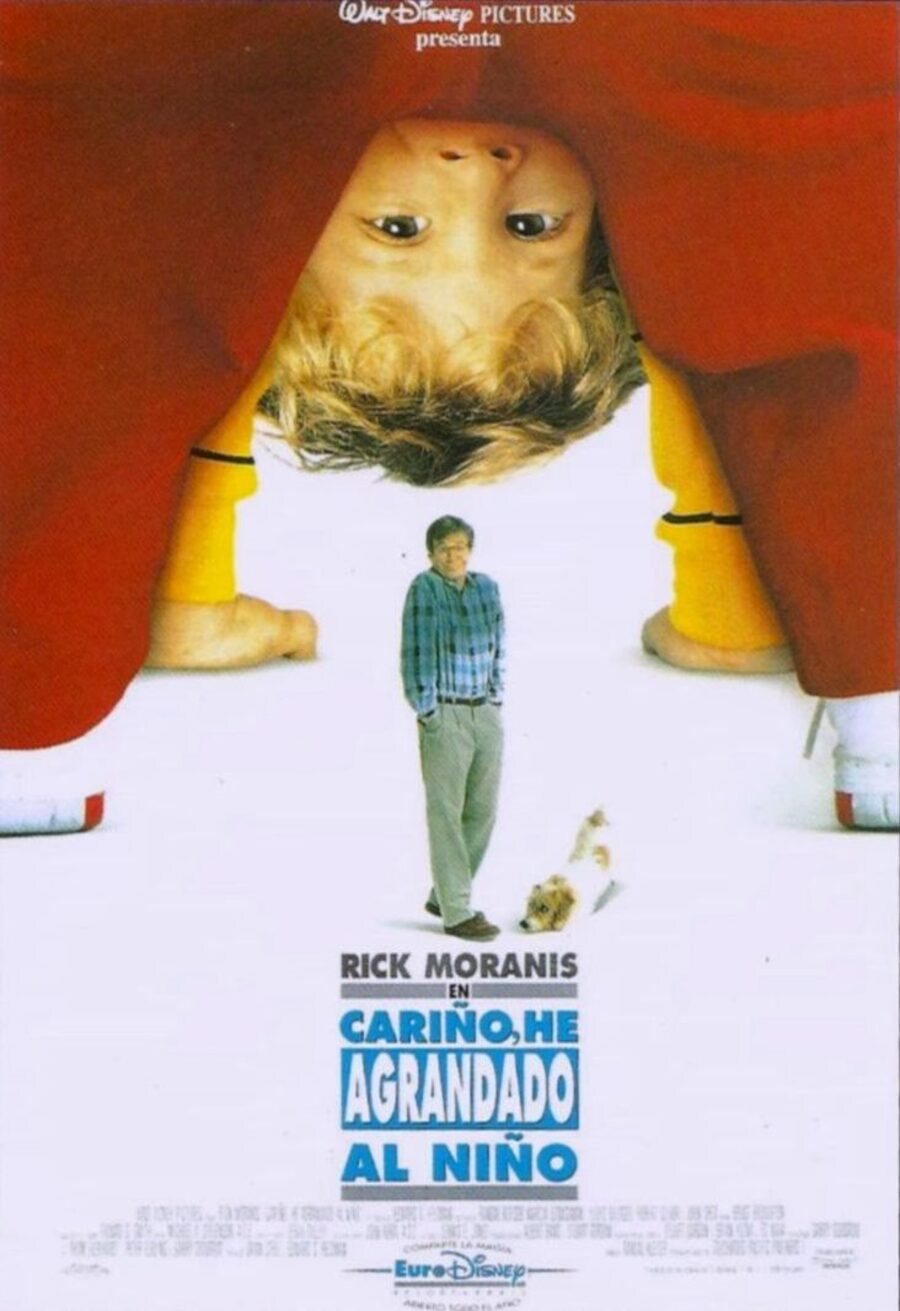 Cartel de Cariño, he agrandado al niño - 