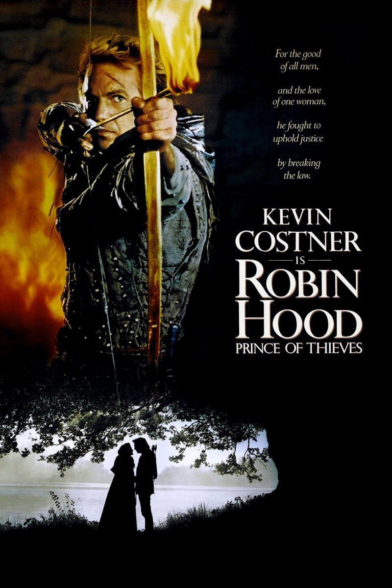 Cartel de Robin Hood, príncipe de los ladrones - Estados Unidos