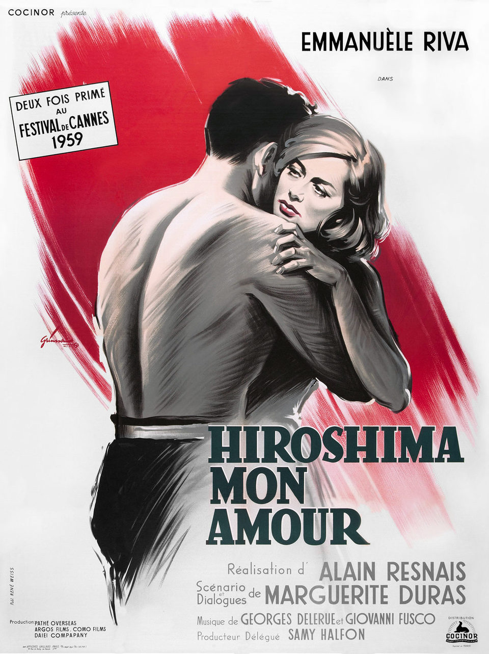 Cartel de Hiroshima, mon amour - Francia