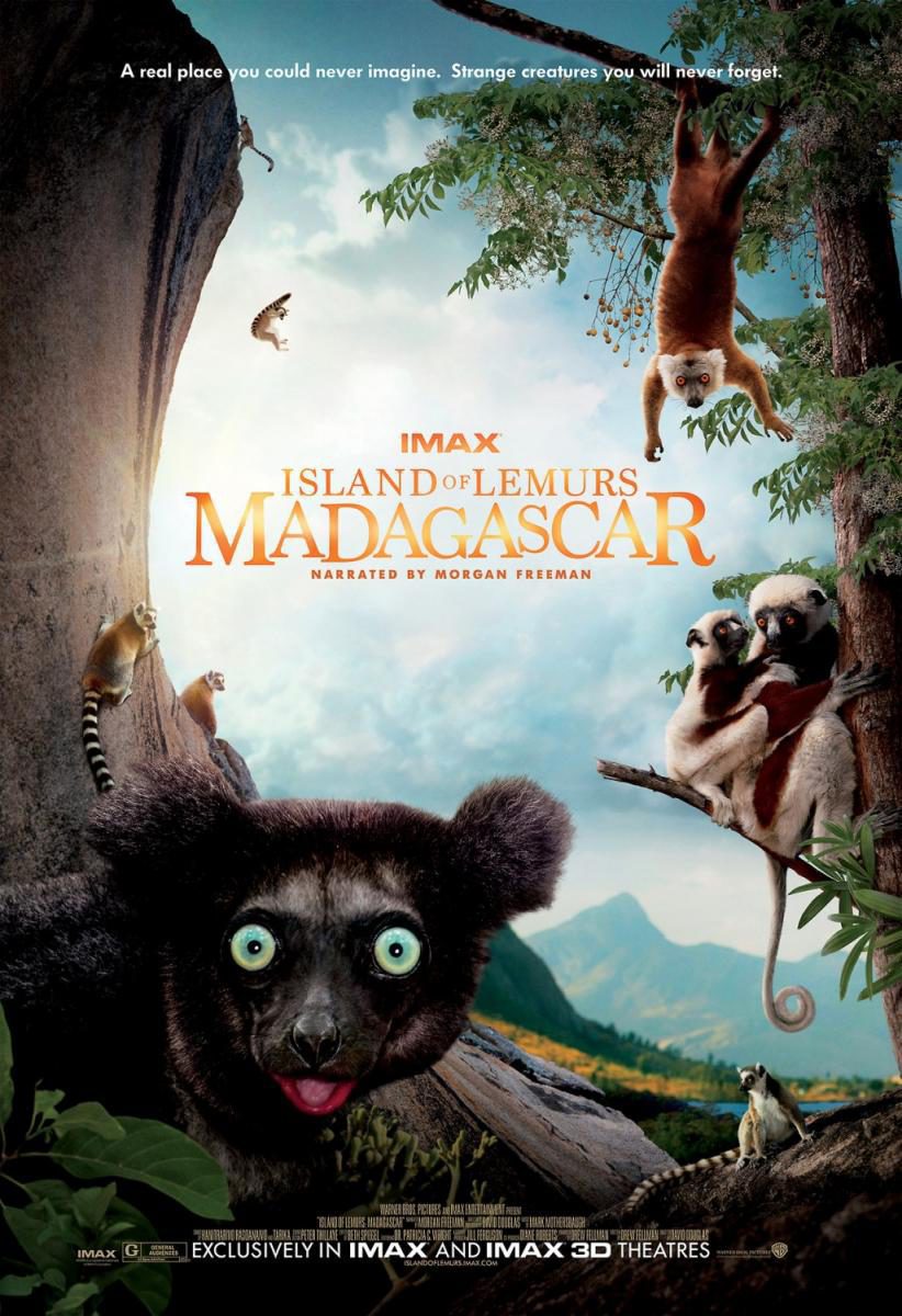 Cartel de Island Of Lemurs: Madagascar - Estados Unidos