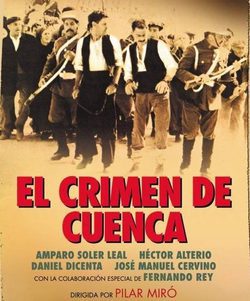 Cartel de El crimen de Cuenca