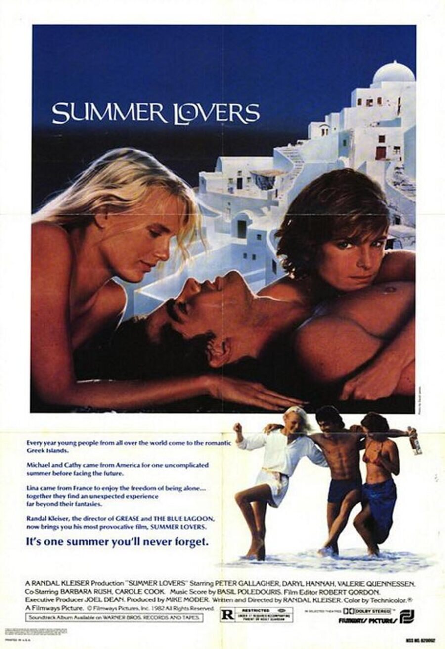 Cartel de Un amor de verano - Estados Unidos