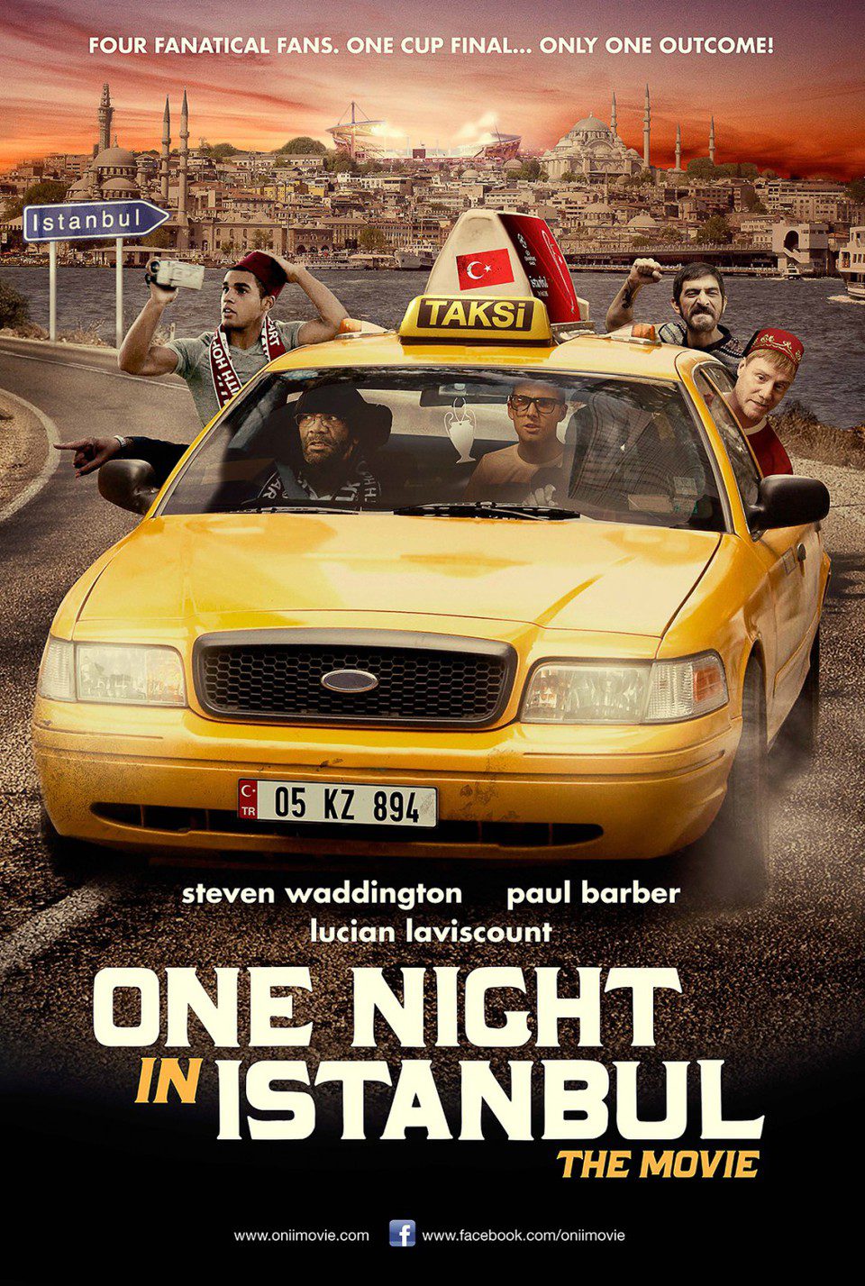 Cartel de One Night In Istanbul - Reino Unido