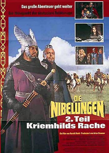 Cartel de Los nibelungos - 2ª parte: La venganza de Krimilda - Alemania