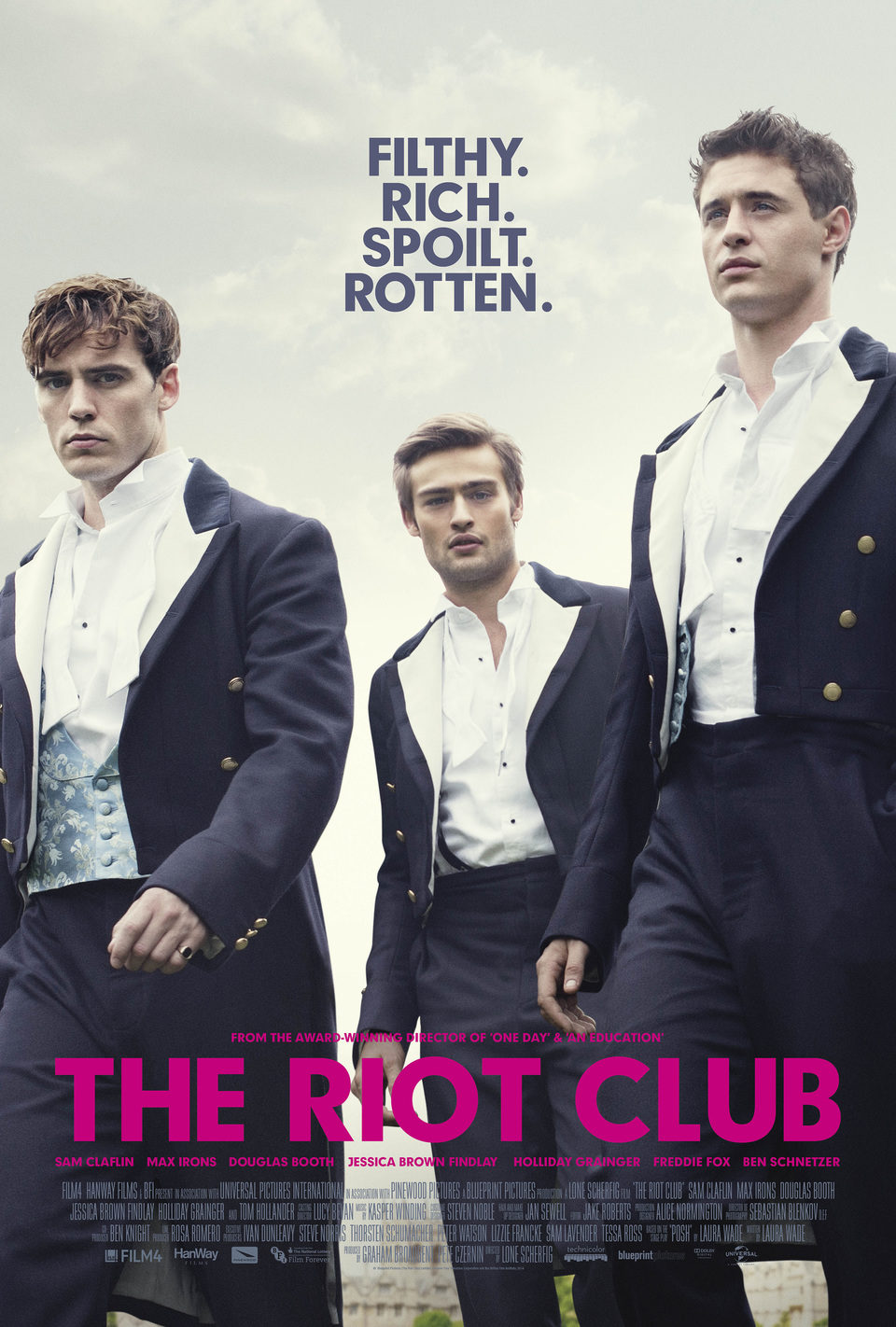 Cartel de The Riot Club - Reino Unido
