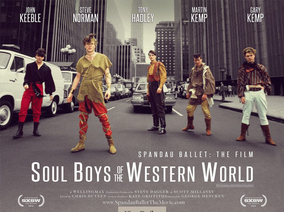 Cartel de Soul Boys Of The Western World - Reino Unido