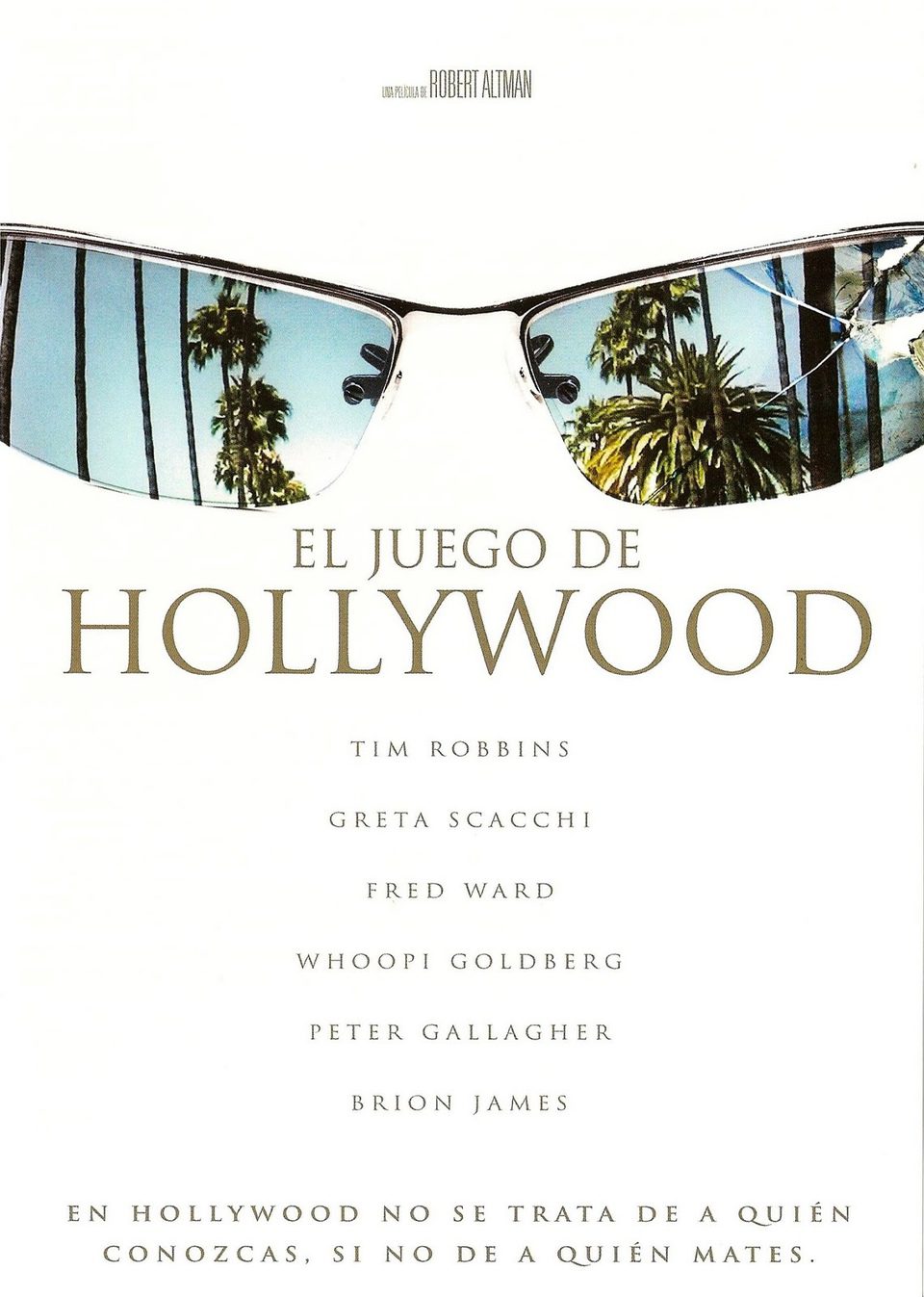 Cartel de El juego de Hollywood - España