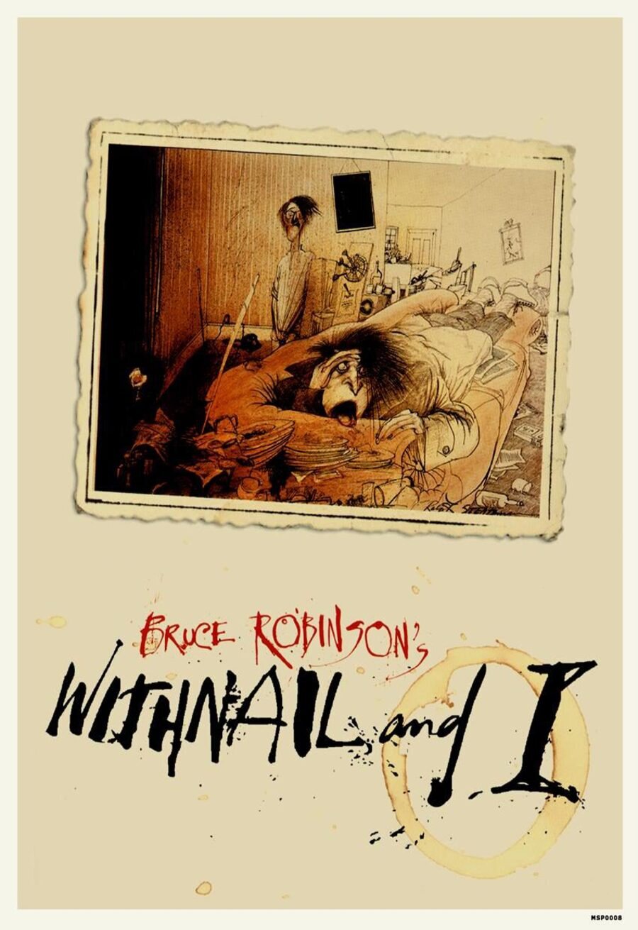 Cartel de Withnail y yo - Reino Unido