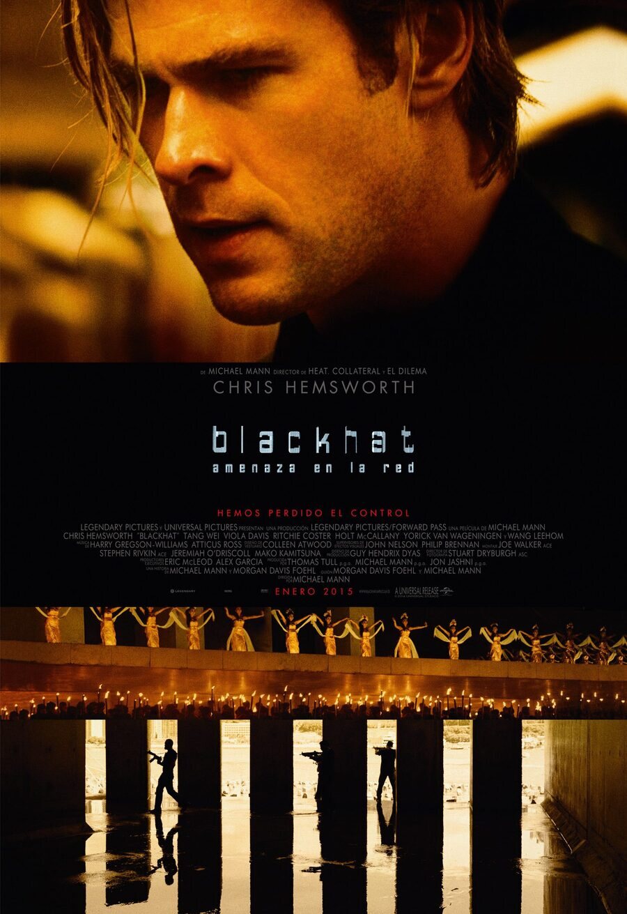 Cartel de Blackhat: Amenaza en la red - España