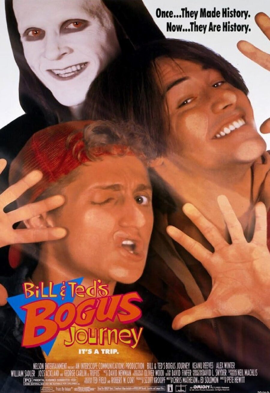 Cartel de El viaje alucinante de Bill y Ted - Estados Unidos