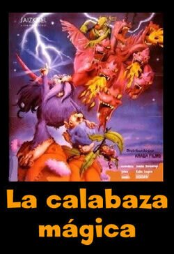 Cartel de La calabaza mágica