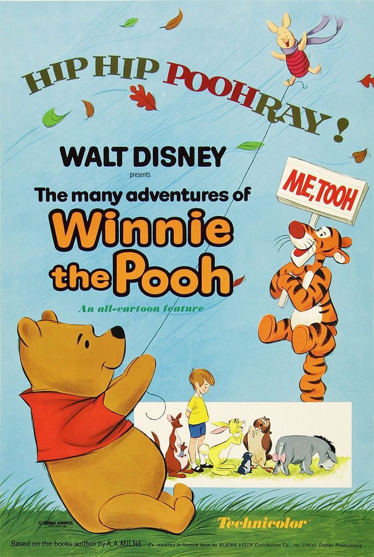 Cartel de Lo mejor de Winnie The Pooh - Estados Unidos
