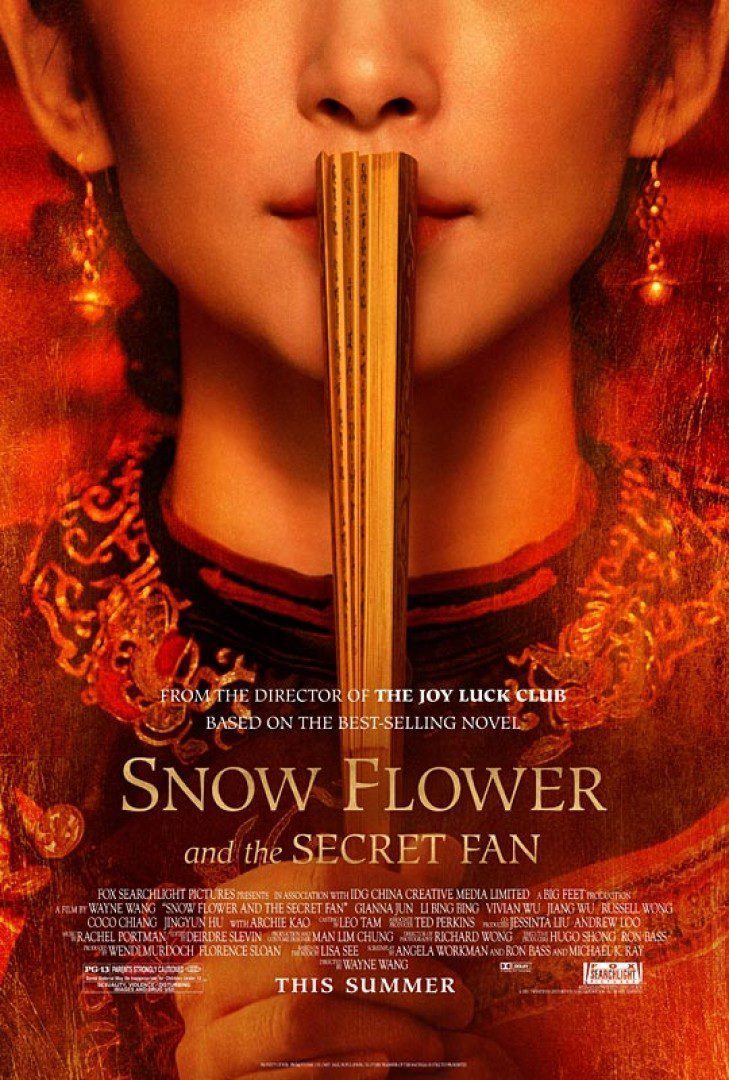 Cartel de Snow Flower and the Secret Fan - Estados Unidos