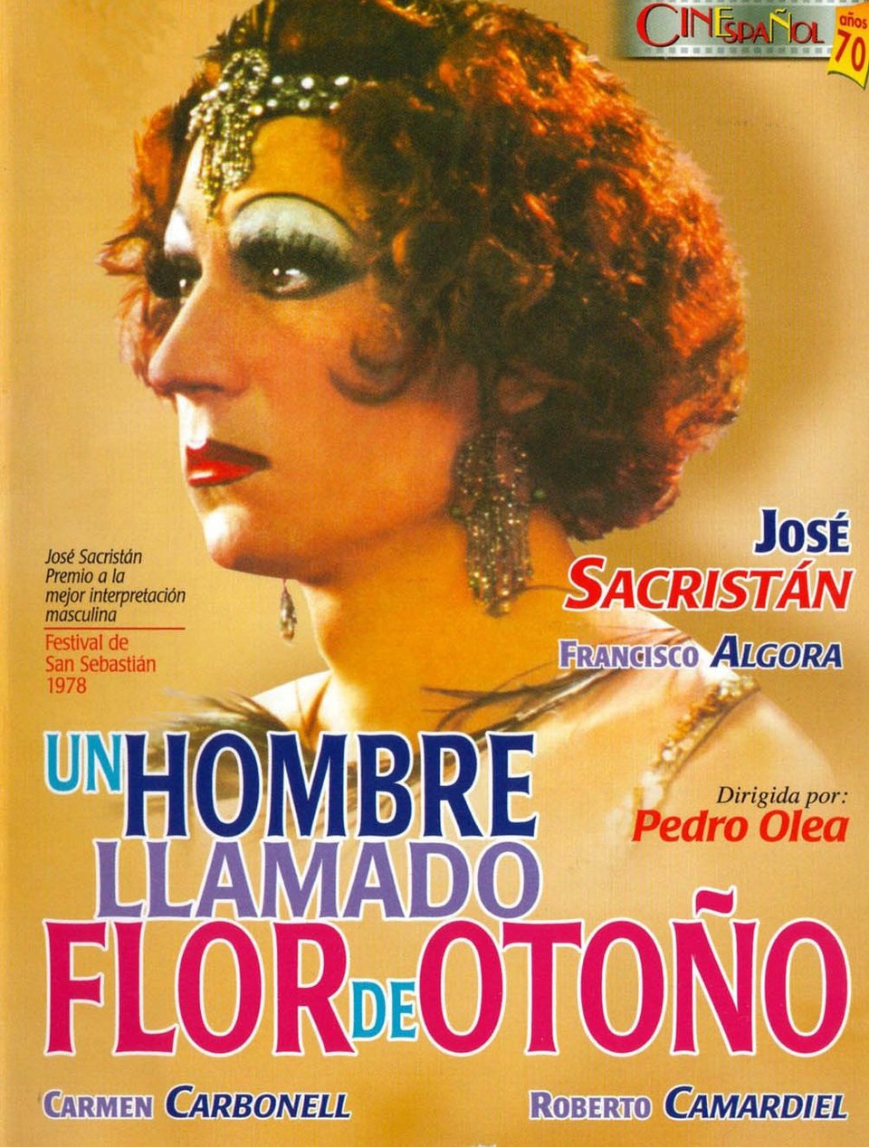 Cartel de Un hombre llamado Flor de Otoño - España