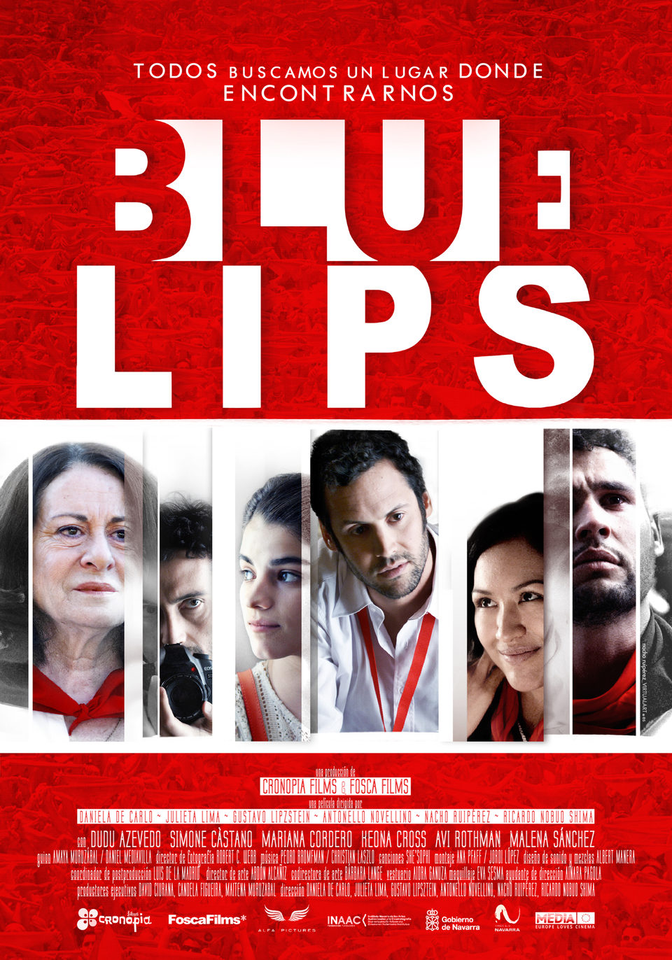 Cartel de Blue Lips - España