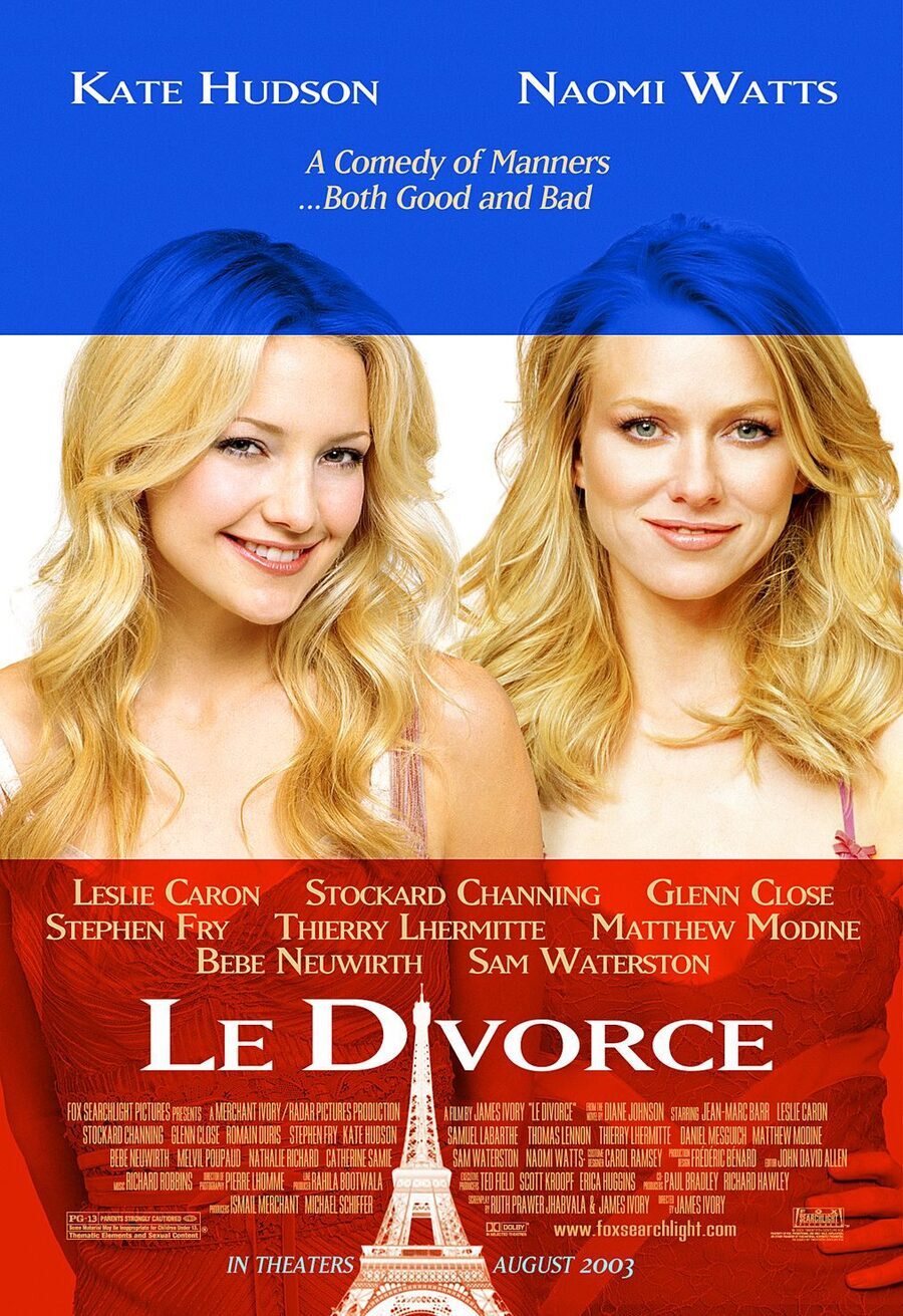 Cartel de Le divorce - Estados Unidos