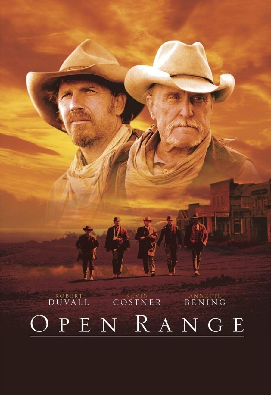 Cartel de Open Range - Estados Unidos