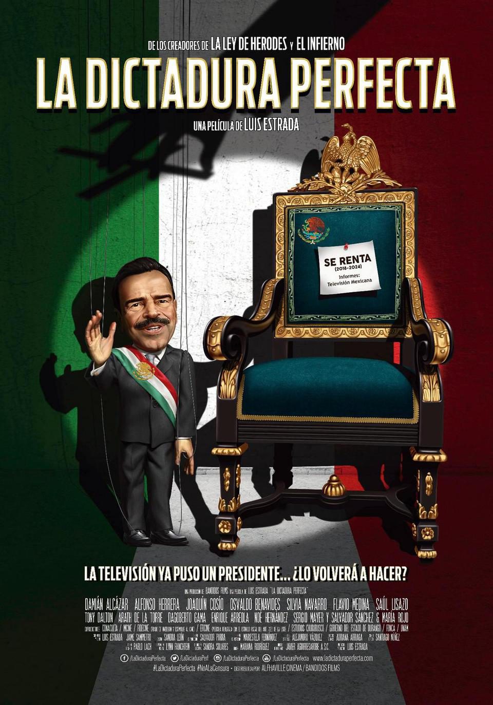 Cartel de La dictadura perfecta - México