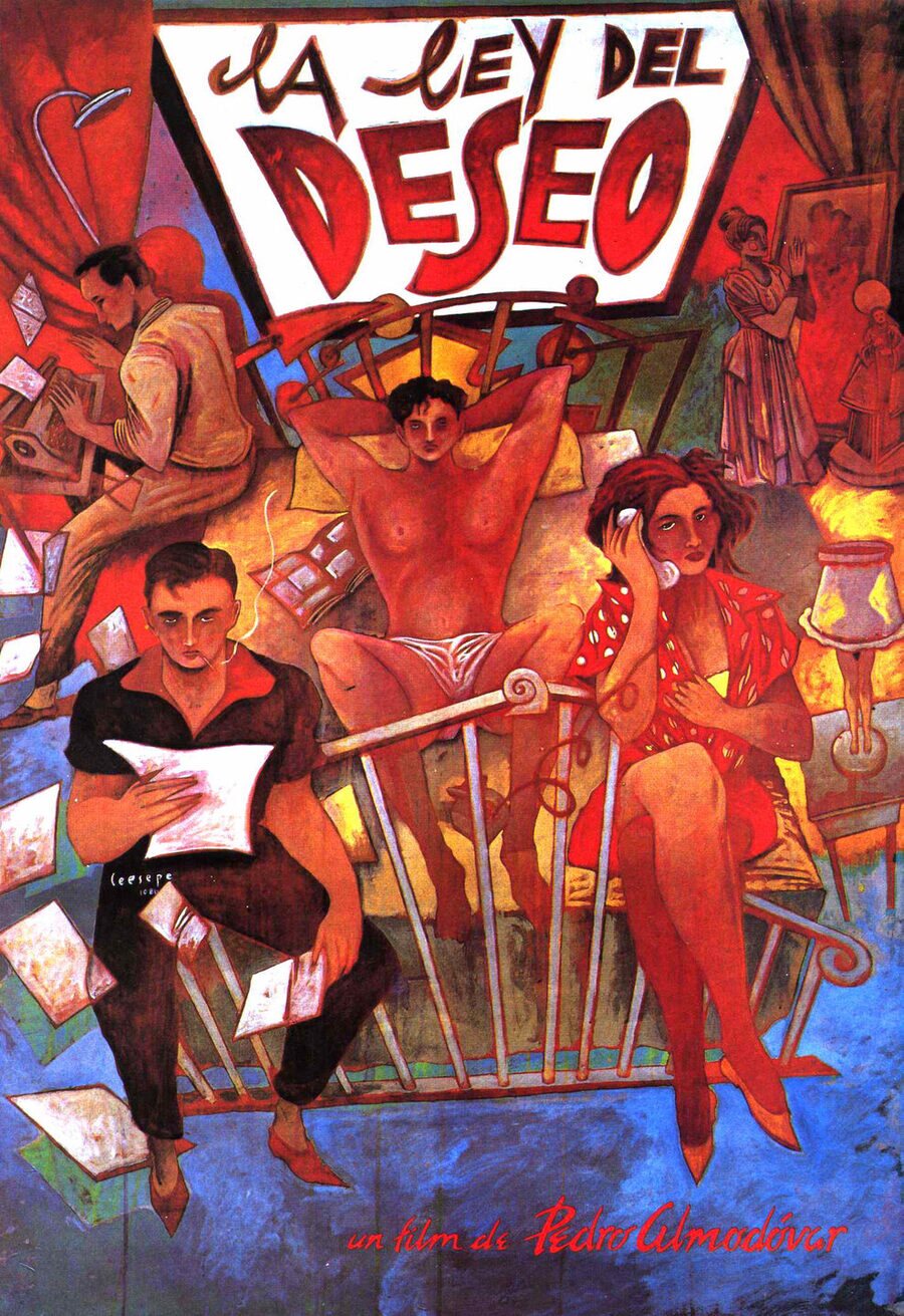 Cartel de La ley del deseo - España