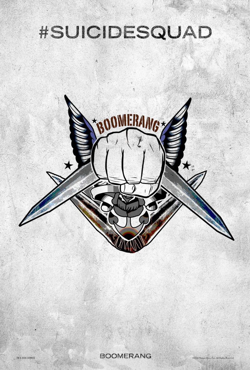 Cartel de Escuadrón Suicida - Boomerang #2