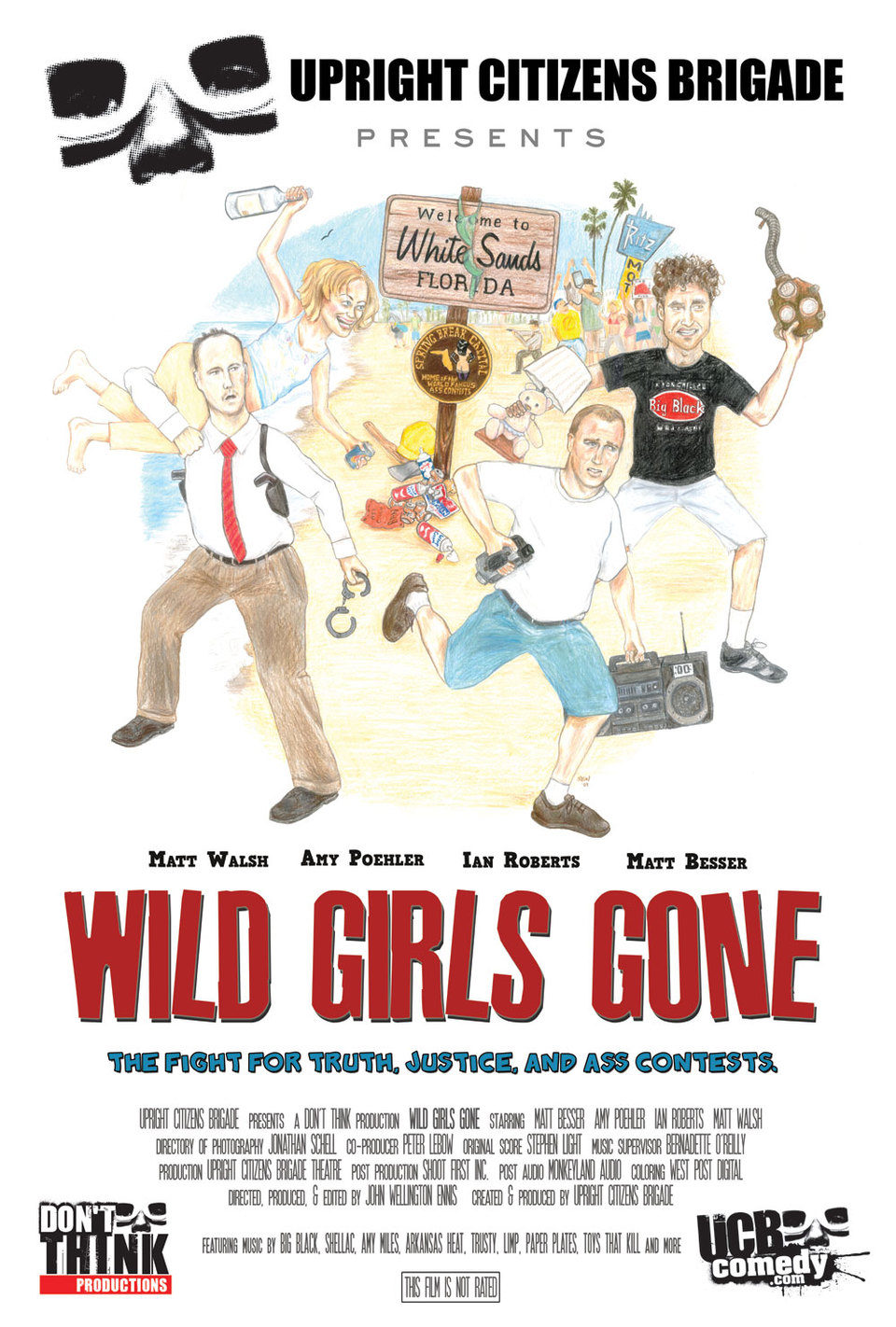 Cartel de Wild Girls Gone - Estados Unidos