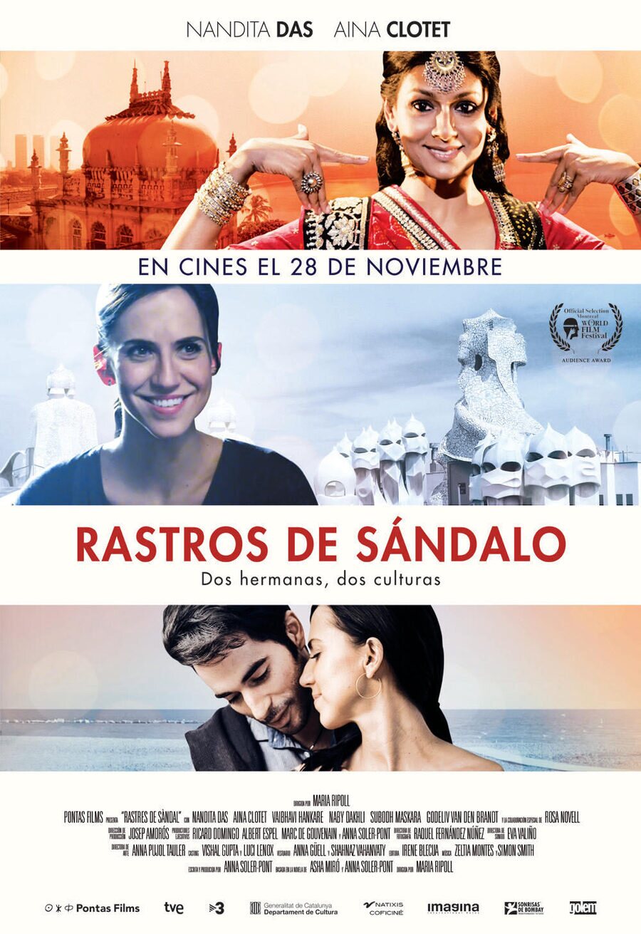 Cartel de Rastros de sándalo - España