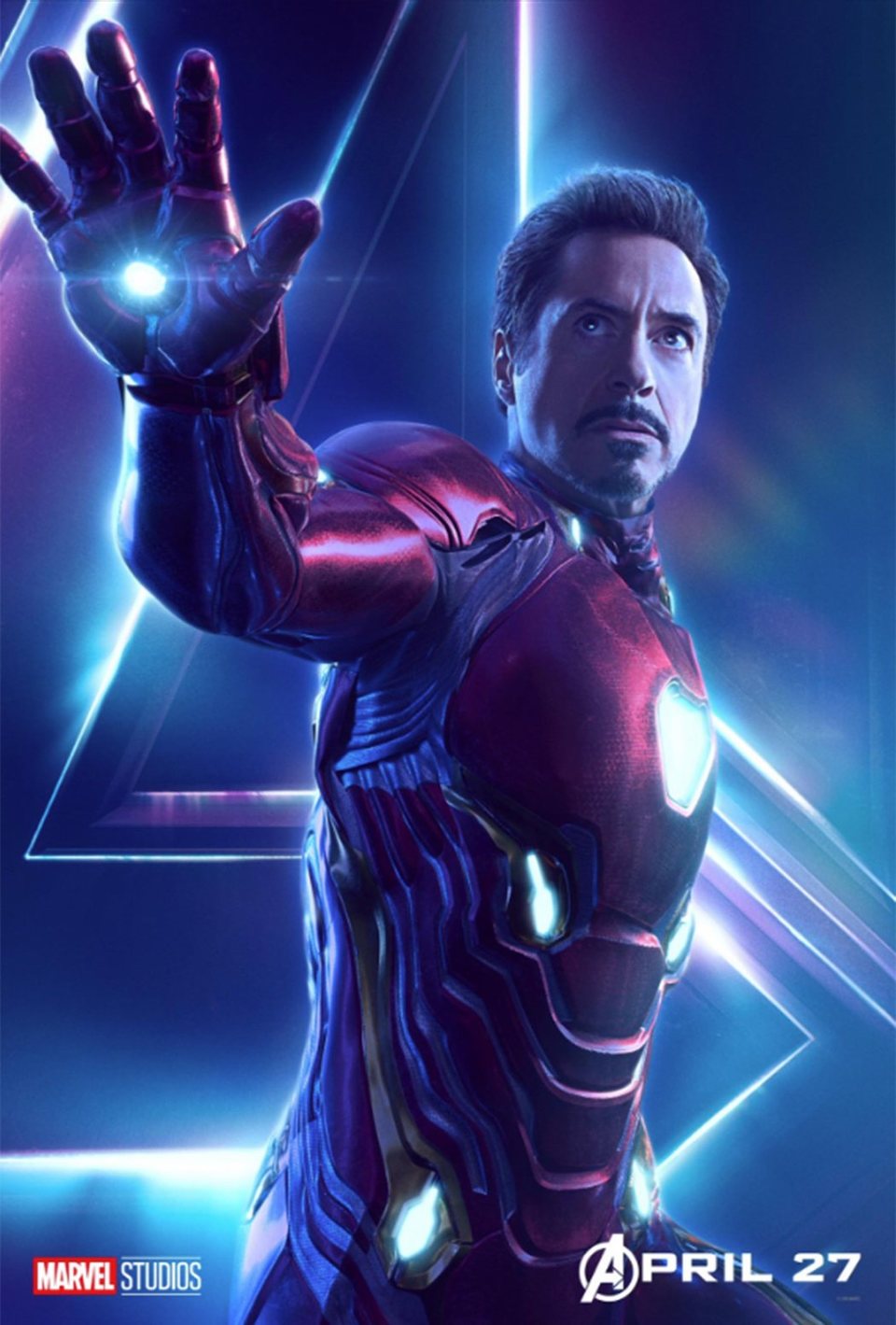 Cartel de Vengadores: Infinity War - Iron Man