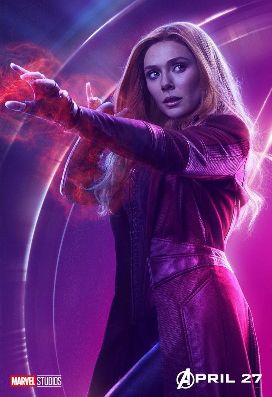 Cartel de Vengadores: Infinity War - Scarlet Witch
