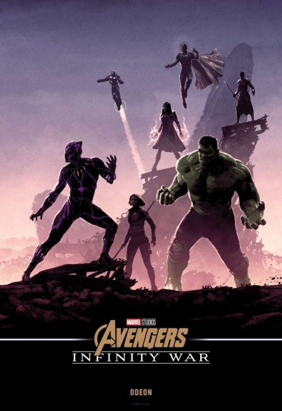 Cartel de Vengadores: Infinity War - Estados Unidos #8
