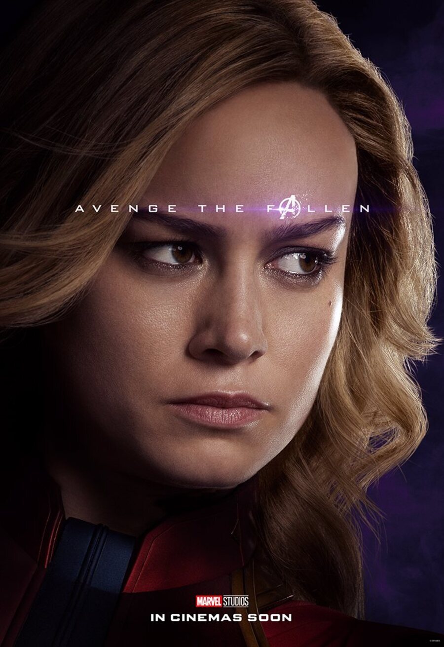 Cartel de Vengadores: Endgame - Carol Danvers / Capitana Marvel
