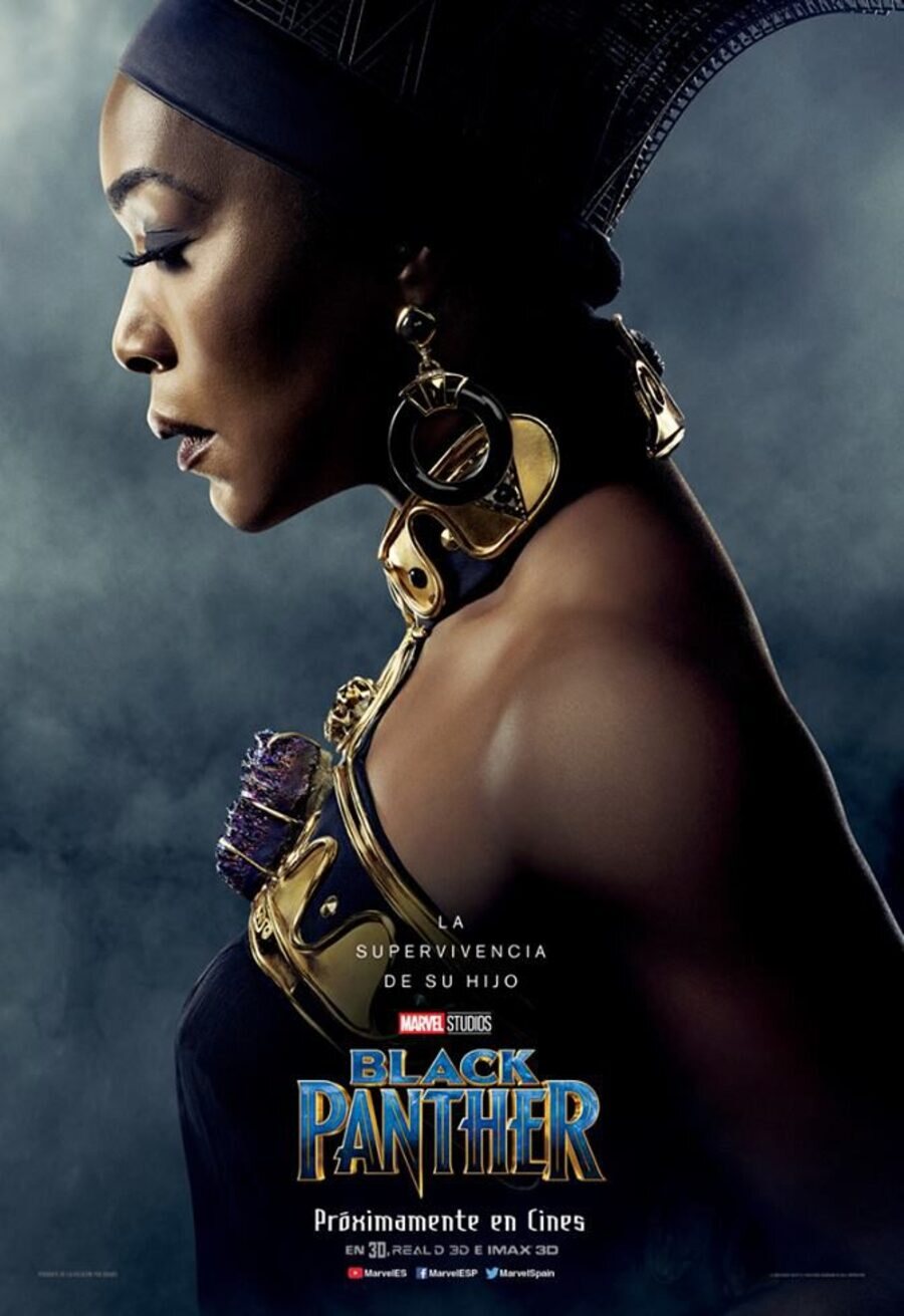 Cartel de Black Panther - Ramonda