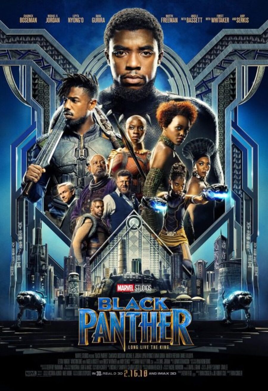 Cartel de Black Panther - Estados Unidos