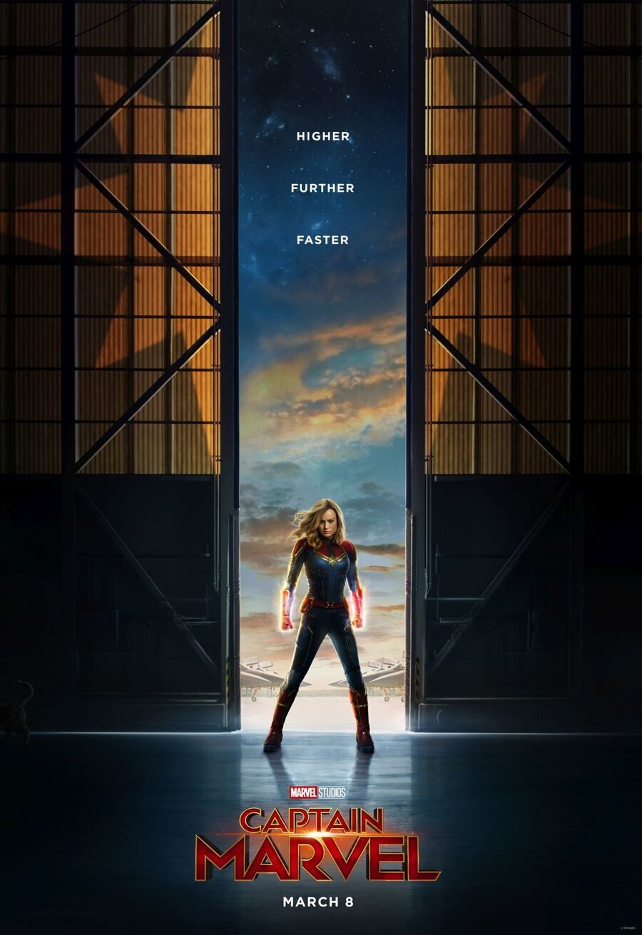 Cartel EE.UU. #2 de 'Capitana Marvel'