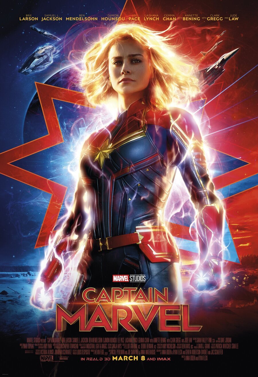 Cartel EE.UU. #3 de 'Capitana Marvel'
