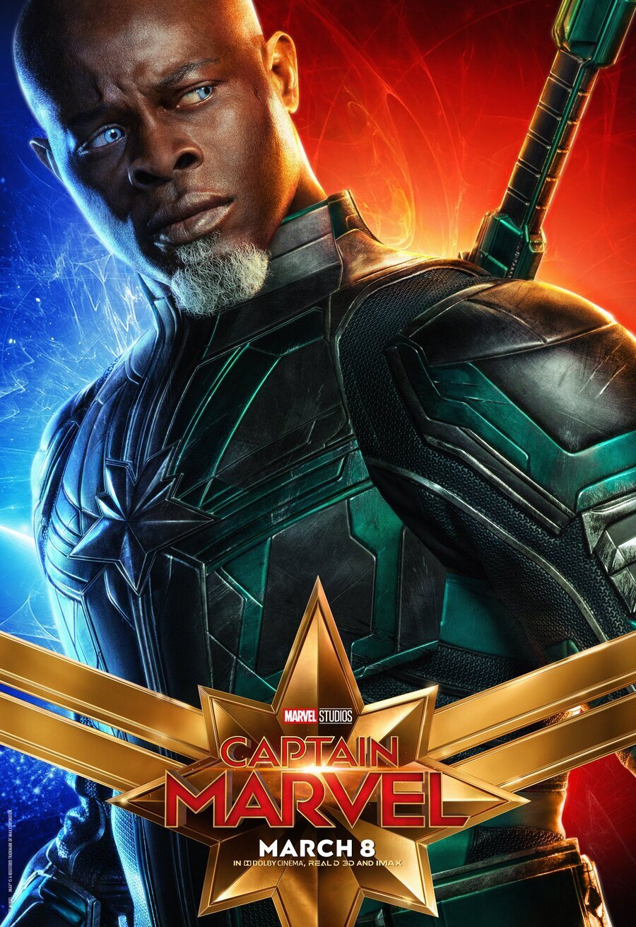 Cartel EE.UU. #9 de 'Capitana Marvel'