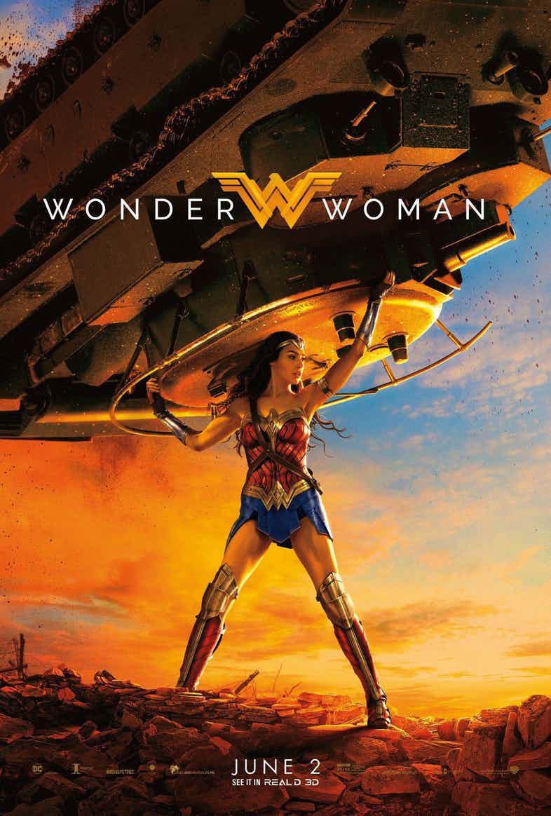 Cartel de Wonder Woman - EEUU #6