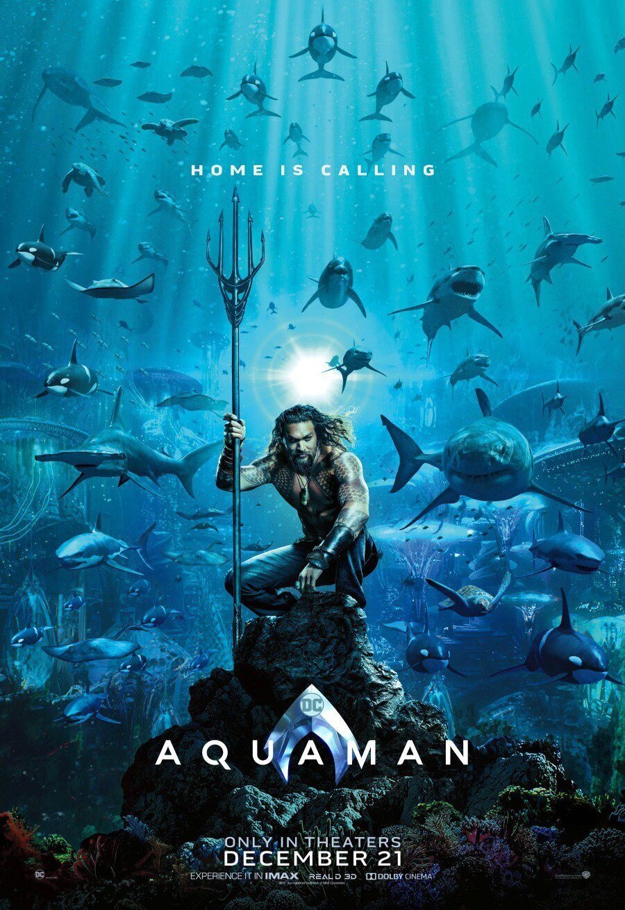 Cartel de Aquaman - Teaser EEUU