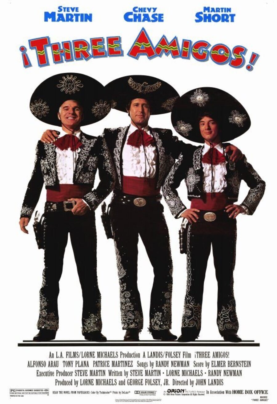 Cartel de Tres amigos - Estados Unidos